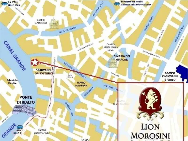 Gæstehus Palazzo Lion Morosini - Check In Presso Locanda Ai Santi Apostoli Venedig
